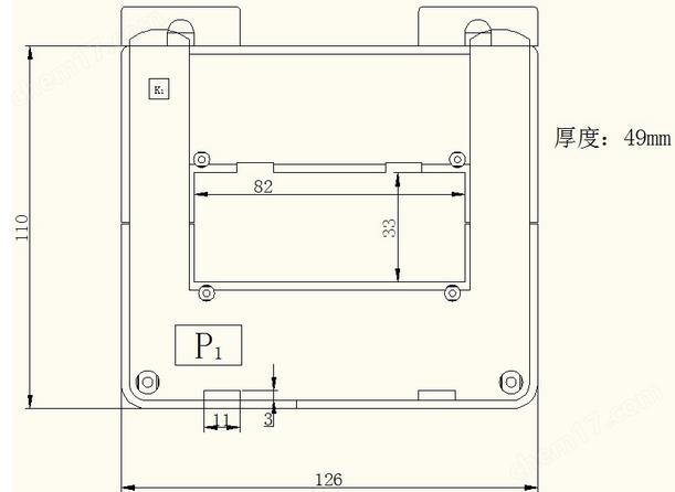 开合安装式电流互感器
